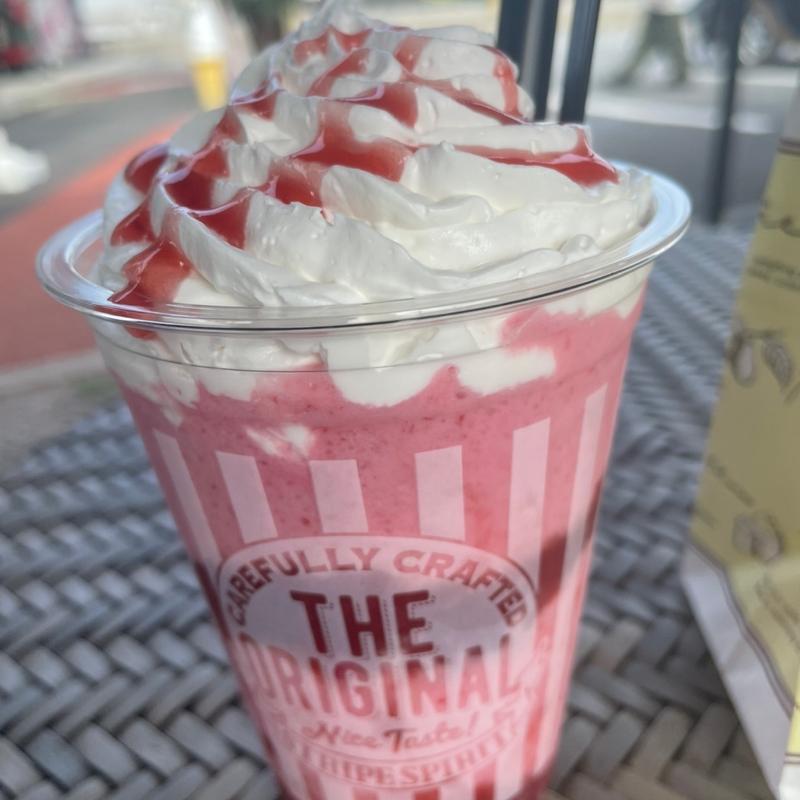 苺フローズンシェイク(苺の里 Strawberry Garden)