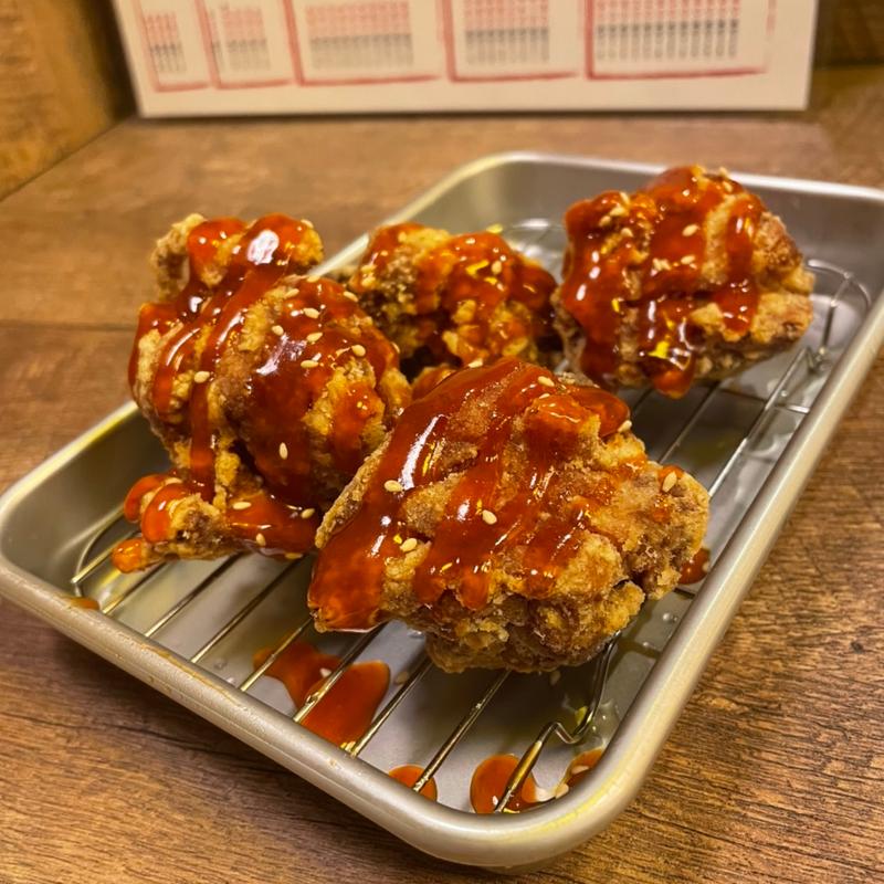 ヤンニョム　唐揚げ(餃子のかっちゃん堺東店)