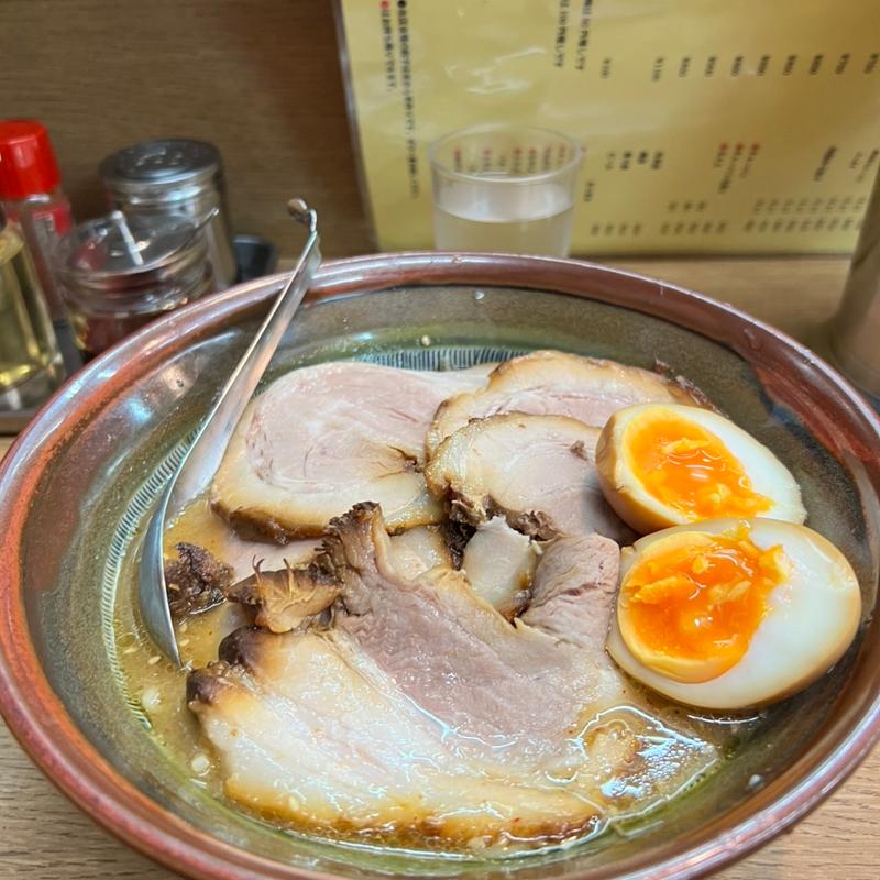 塩チャーシュー麺　味玉トッピング(狸小路)