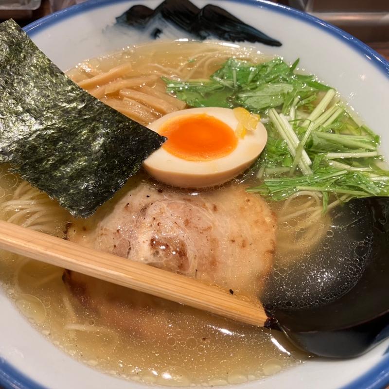 淡麗　塩ラーメン(AFURI 横浜ジョイナス)