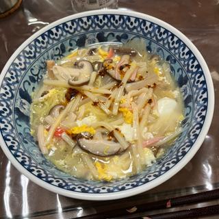 酸辣湯麺(創作料理　我家)