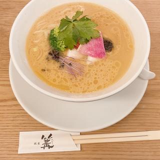 鶏白湯トリュフSoba醤油(銀座篝(ギンザ カガリ)札幌店)