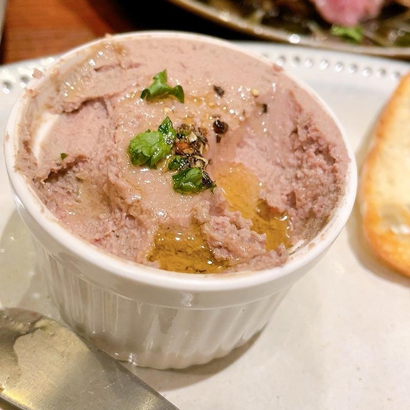 白レバーのパテ(BISTRO BON TABLOID TABLE)