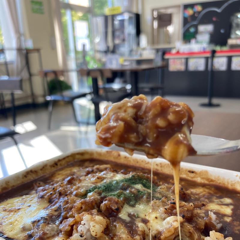 焼きチーズカレー(キタカイカフェ&バー)