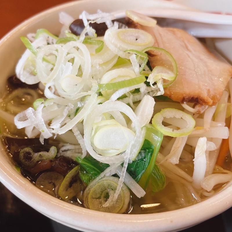野菜ラーメンハーフ(幸楽苑 西那須野店 )