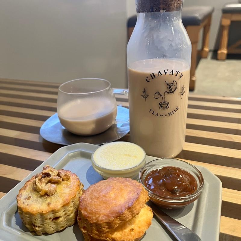 ティー&スコーンセット(チャバティ （CHAVATY）)