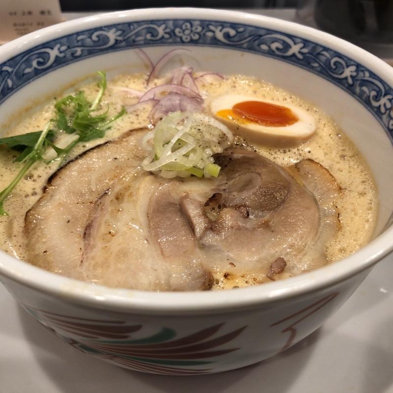 味噌鶏白湯(鶏白湯そば 岸良)