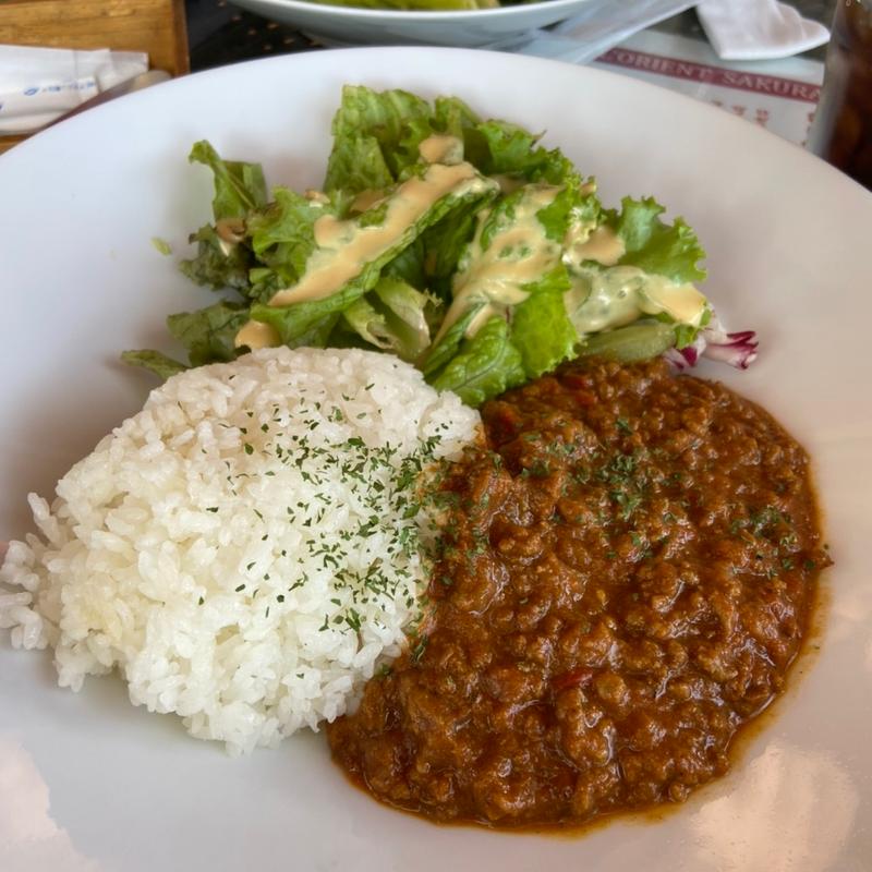 キーマカレー(カフェ キュー)