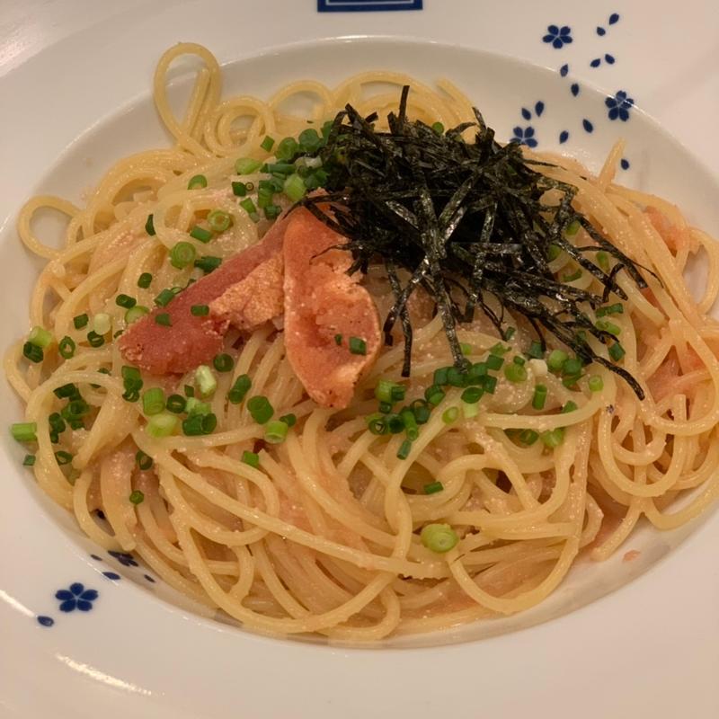 炙りたらこパター(洋麺屋 五右衛門 五反田駅前店)