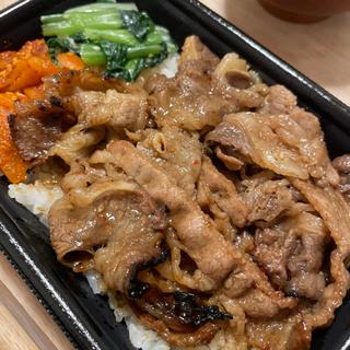 カルビ弁当　肉増し(肉のヤマキ商店大崎ニュー・シティ)