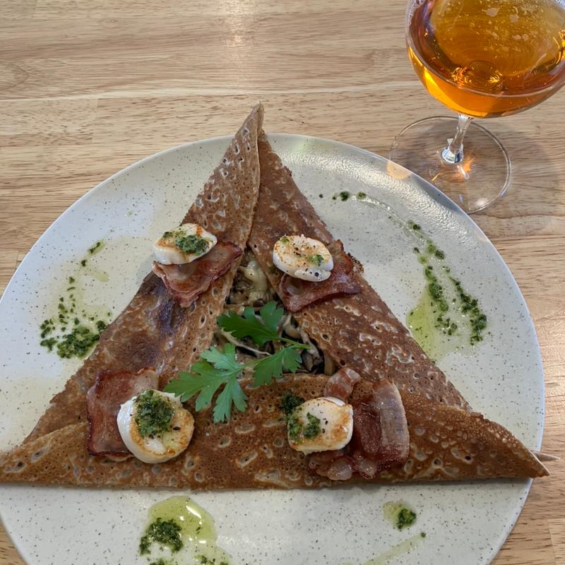 ガレット(プレッツカフェクレープリー京都)