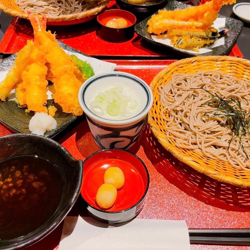 天ぷら蕎麦(信州そば処 そじ坊 ダイバーシティ東京プラザ店)