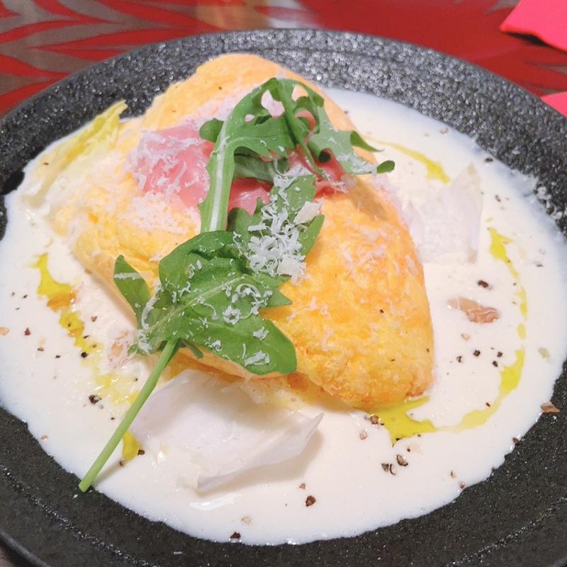 スフレオムレツ(TOOTH TOOTH TOKYO)