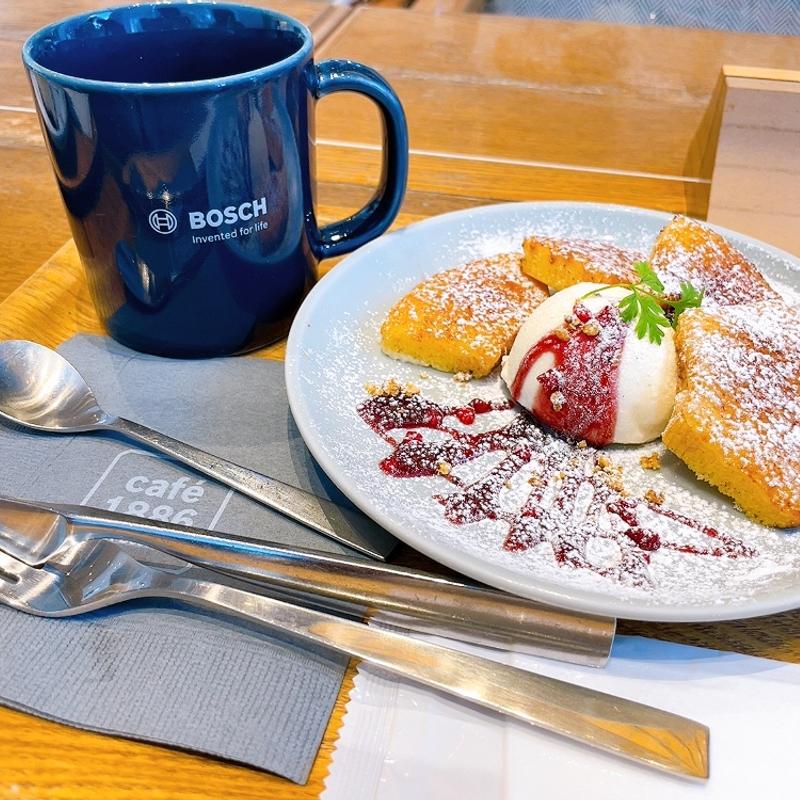 ブリュレバームクーヘン(café 1886 at Bosch )