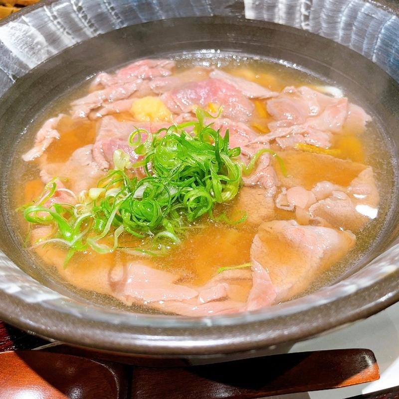 神戸牛の肉うどん(NESTA RESORT KOBE)