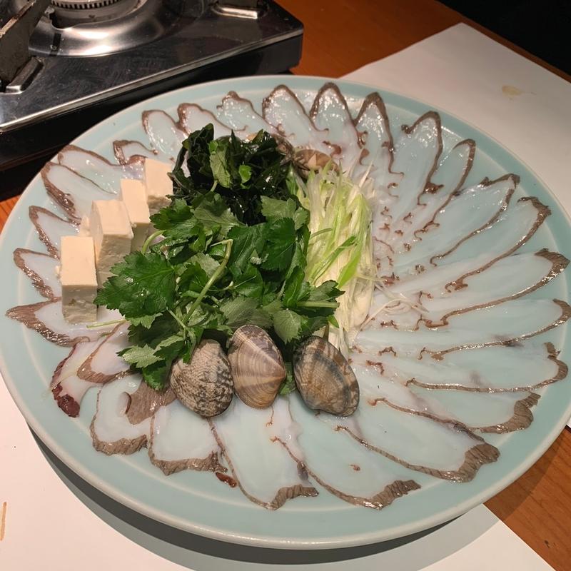 たこしゃぶ(活魚料理・ふぐ料理 晴快荘 東新町店)