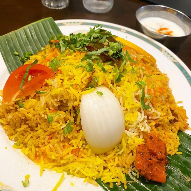 Dumbuk Zafrani Biryani Set(ハリマ ケバブ ビリヤニ)