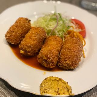 ハンバーグ&コロッケ(洋食クアトロ)