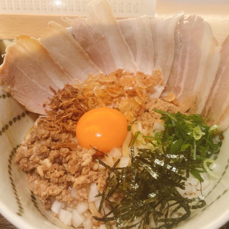 まぜジャン麺~追い飯付き~(うどんちり本家 にし家 本店)