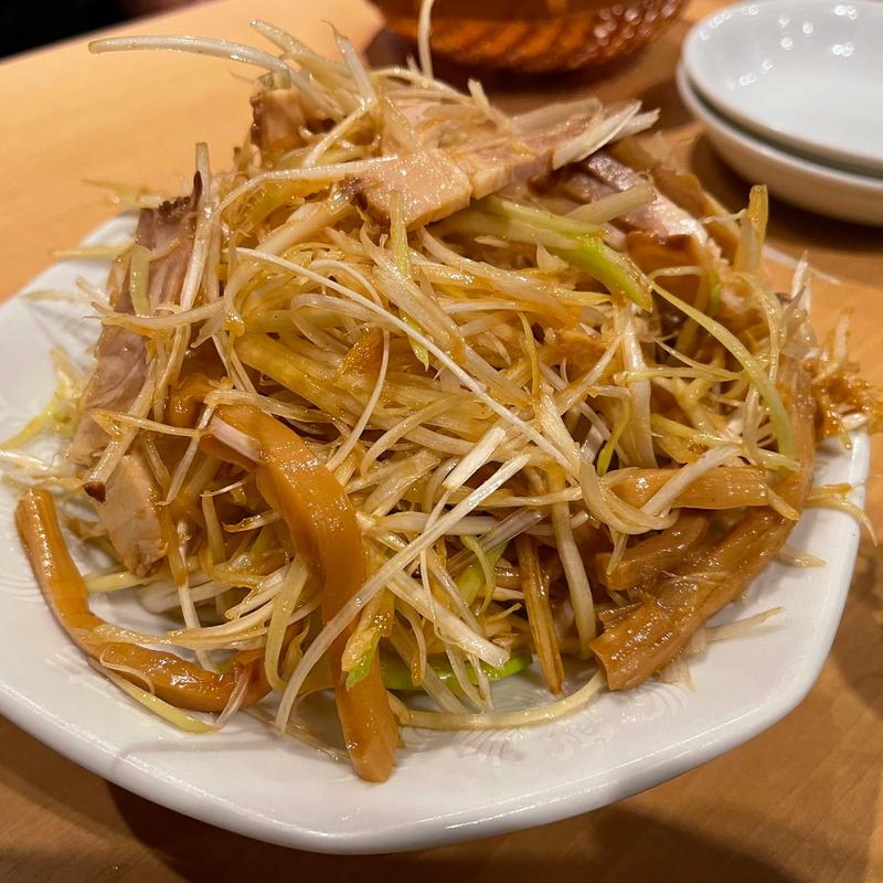 ネギめんまチャーシュー(中華ラーメン うえだ)