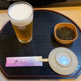 生ビール(すしざんまい 本店)