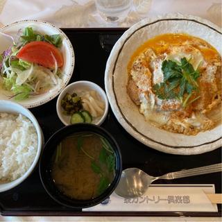 千葉県産あさひ豚のカツ煮定食(泉カントリー倶楽部 レストラン )