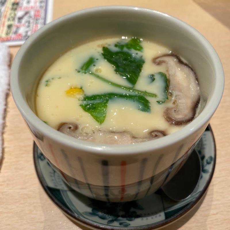 茶碗蒸し(英鮨 御徒町店)