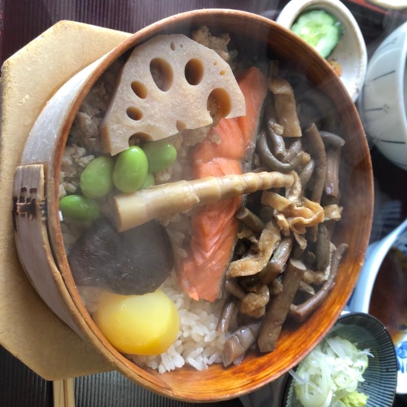 わっぱめし(芳本茶寮)