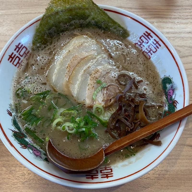 熟成豚骨らーめん(麺屋こころ 中津店)
