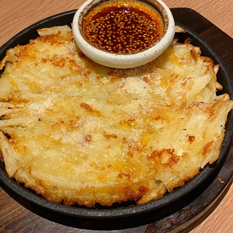 チーズカムジャジョン(感謝韓激 新大久保本店)