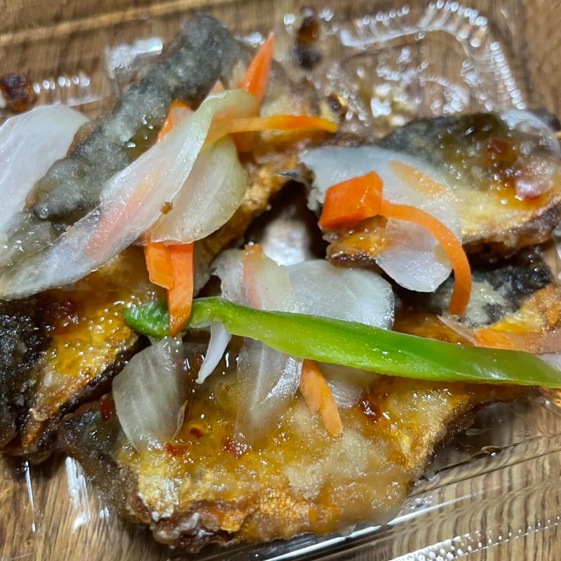 あじ竜田南蛮あんかけ(生鮮の杜カラオ)