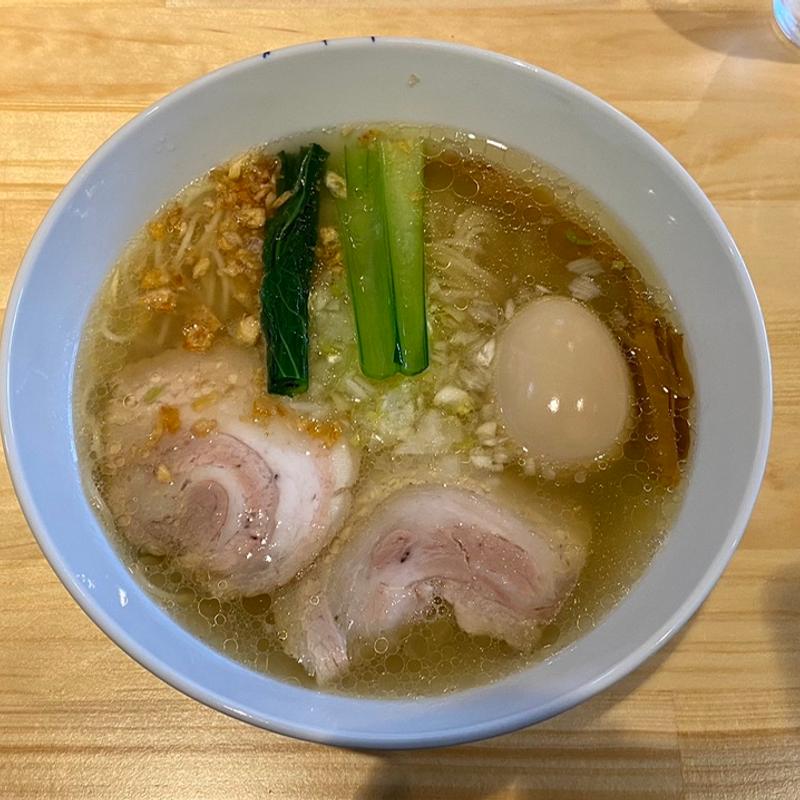 塩らぁ麺(支那そばや 鳥栖)