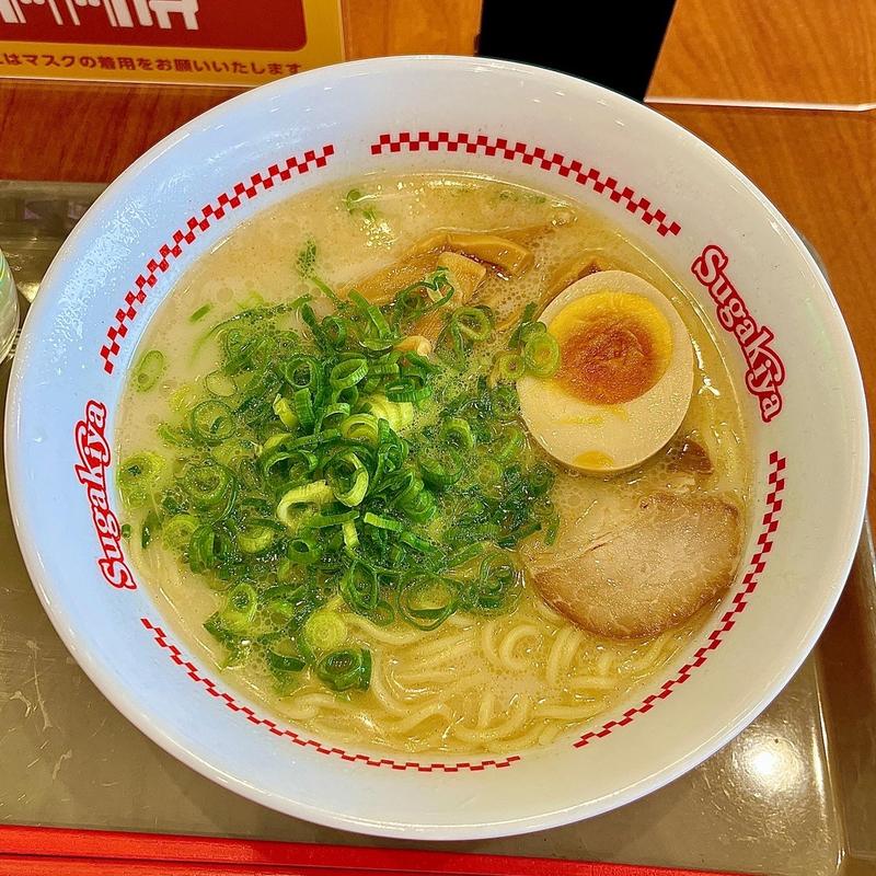 濃い味のスガキヤラーメン(2022年秋の限定)(スガキヤ 扶桑イオンモール店)