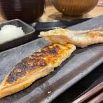 サーモンハラス定食(しんぱち食堂阪急梅田店)