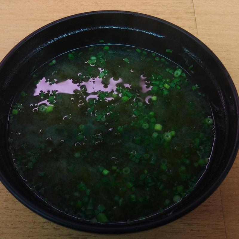 あおさ汁(回転寿司森田 那珂湊1号店)