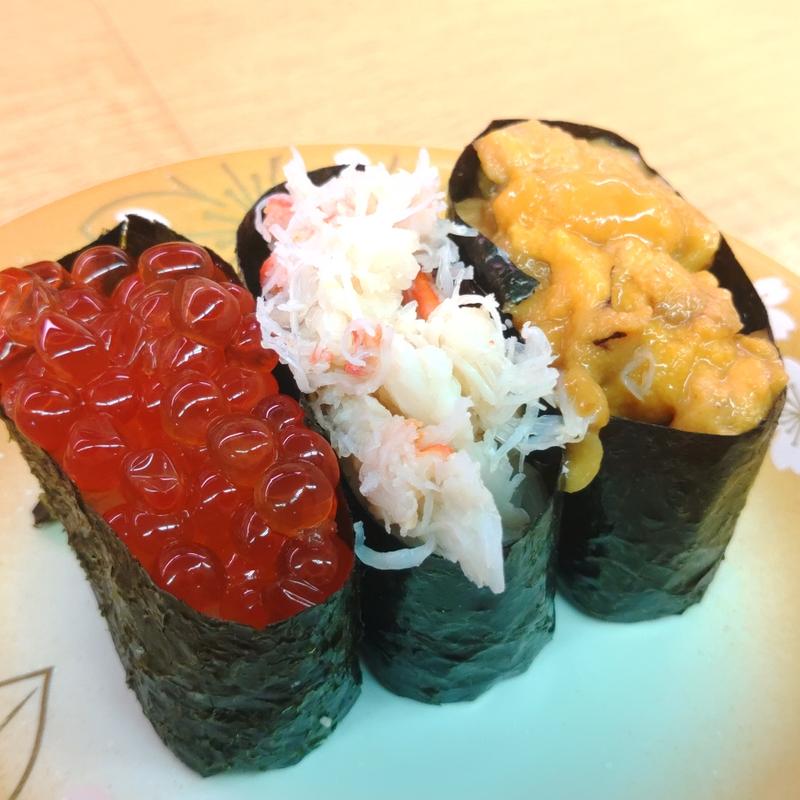 北海道三種(回転寿司森田 那珂湊1号店)