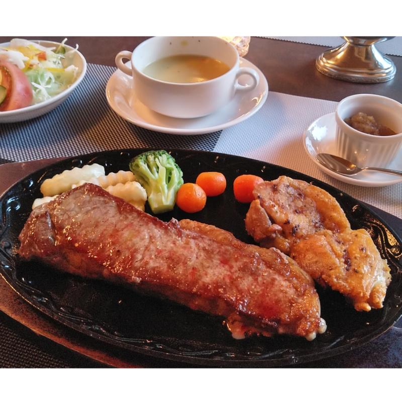 ビーフステーキ食べ放題(八戸プラザホテル)