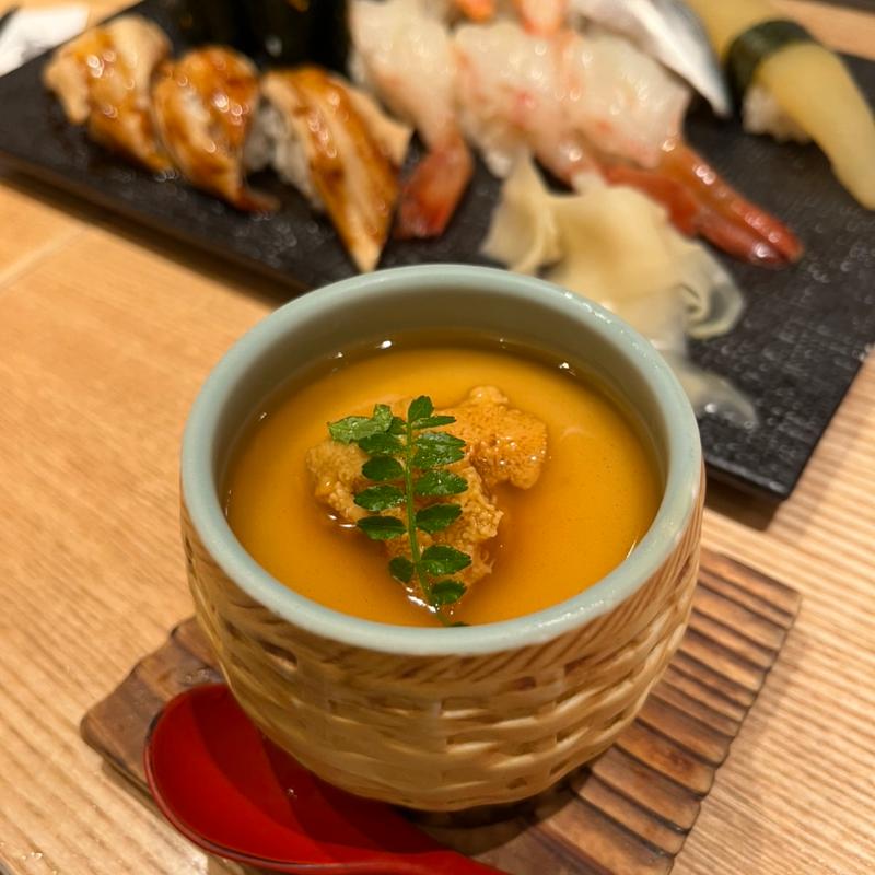 極上　うに茶碗蒸(築地玉寿司 晴海通り店)