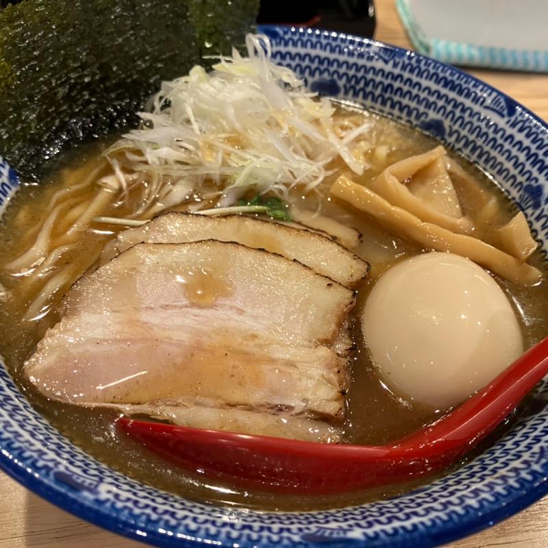 焼きあごラーメン　塩　味玉入り(焼きあごラーメン 侍道)