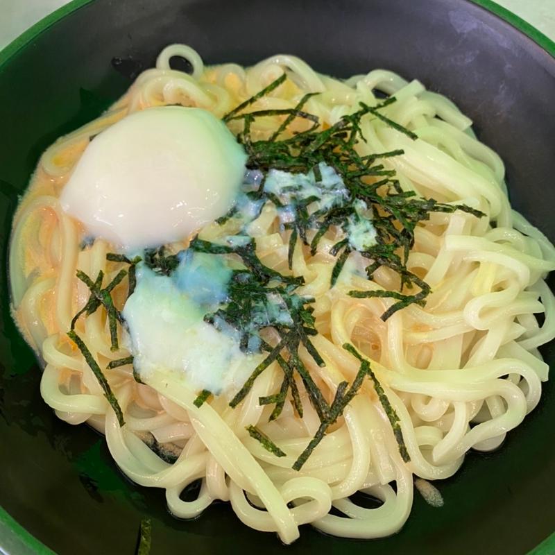 えび玉クリームうどん(ビッグさんど)