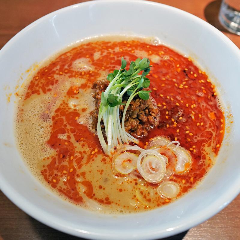 担々麺(鍋と酒菜 はま岡)
