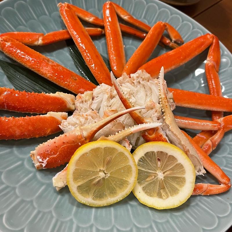 蟹の姿ゆで(蟹風船)