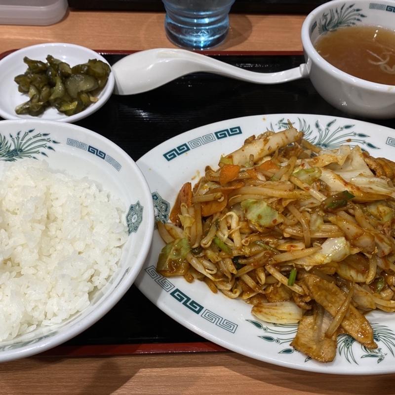 バクダン定食(日高屋 高島平東口北店)