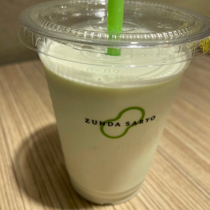 ずんだシェイクL(ずんだ茶寮 大丸梅田店)