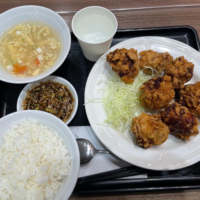 油淋鶏定食(王記厨房 アリオ八尾)
