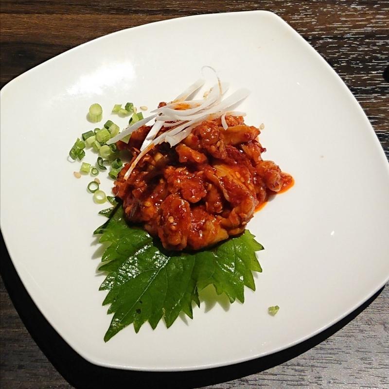 チャンジャ(桜木町 de 焼肉 DOURAKU)