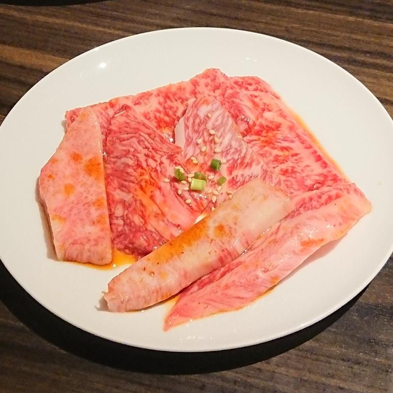 和牛カルビ【タレ】(桜木町 de 焼肉 DOURAKU)