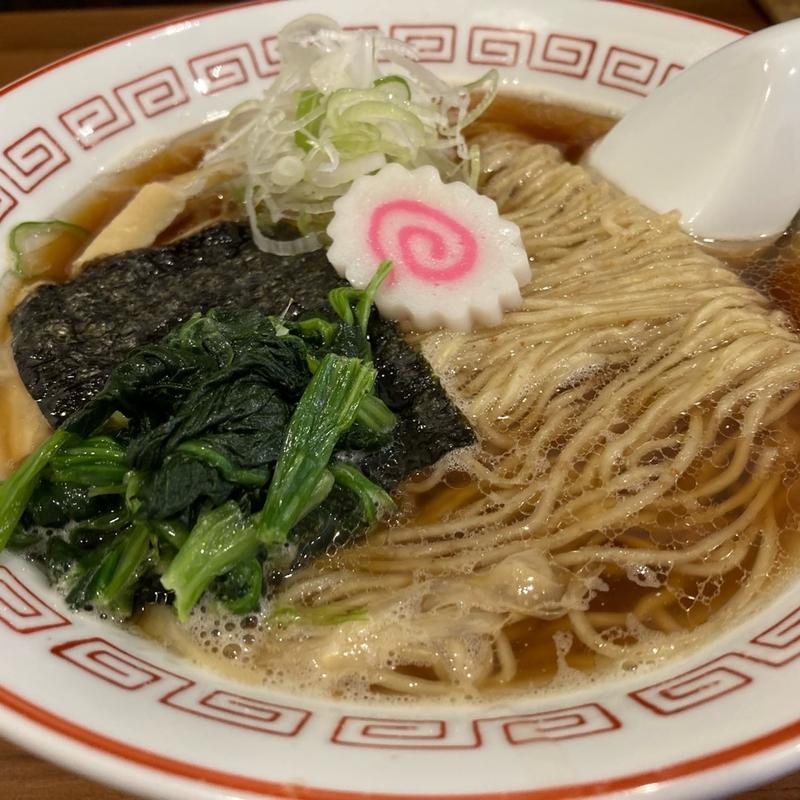 醤油ラーメン(喜多方食堂 山海)