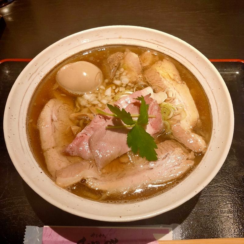 あっさり煮干しらーめんスペシャル（太麺）(和ゆう膳 （ナゴミユウゼン）)