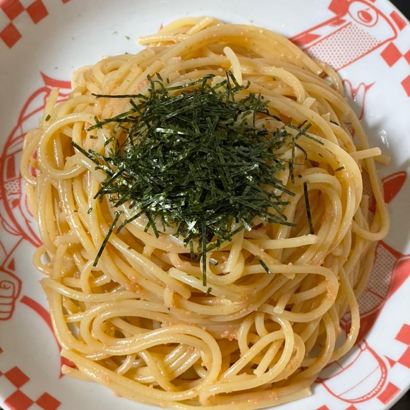 辛明太子パスタ(ウエルシア五泉店)